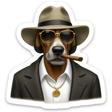 Snoop dawg with a cigar sticker