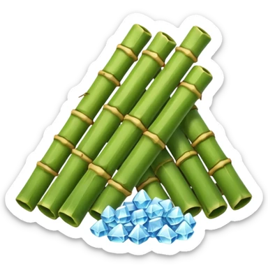bamboo silica sticker