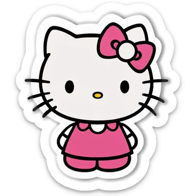 hello kitty sticker