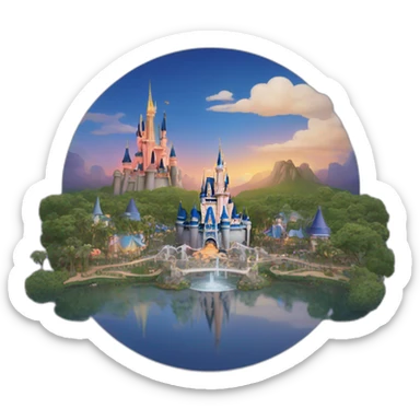 Walt Disney World sticker