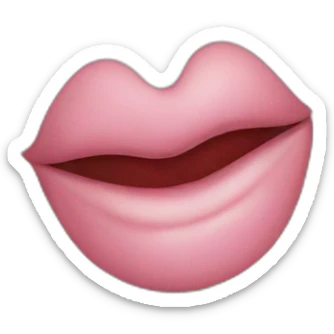 What does a kiss send sticker