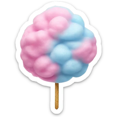 Cotton Candy sticker