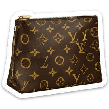 Louis Vuitton cosmetic bag  sticker