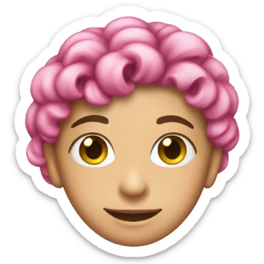 Navidad rosa sticker