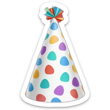 PARTY HAT sticker