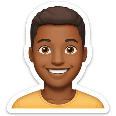 Gay black man sticker