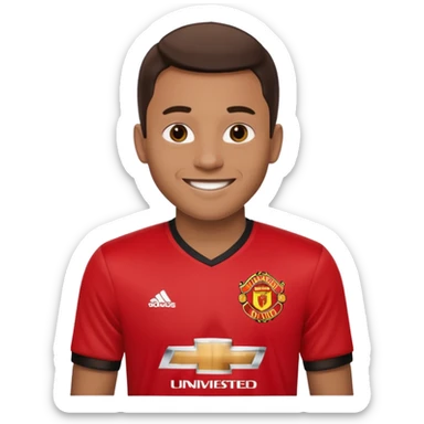 man chester united sticker