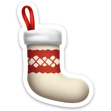 Stocking sticker