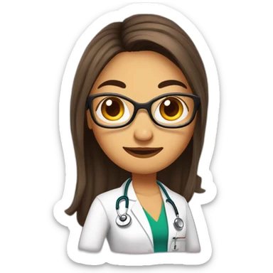 The character must wear DOCTOR dress and Saree. The background of the image is a social media profile page with a user name "Dr. RUMPA" sticker