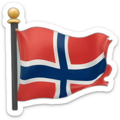 norway flag sticker