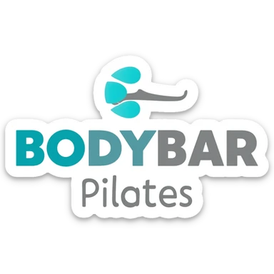 BODYBAR Pilates logo sticker