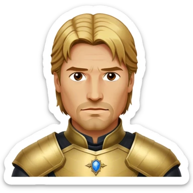 Jaime Lannister from game of thrones sticker