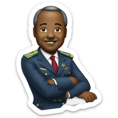 Président du Gabon  sticker