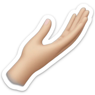 frotte les mains sticker