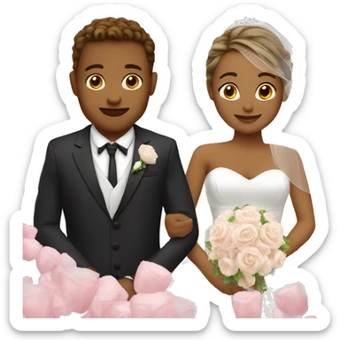 wedding sticker