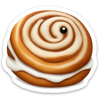 Steaming Cinnamon Roll  sticker