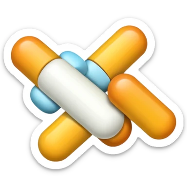 vitamin pill sticker