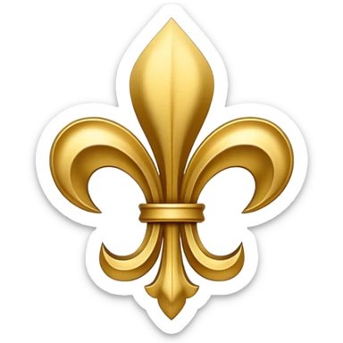 Fluer de liss sticker