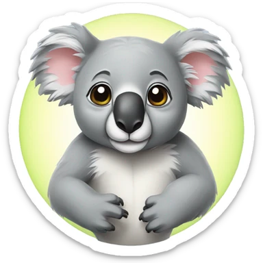 Koala sticker