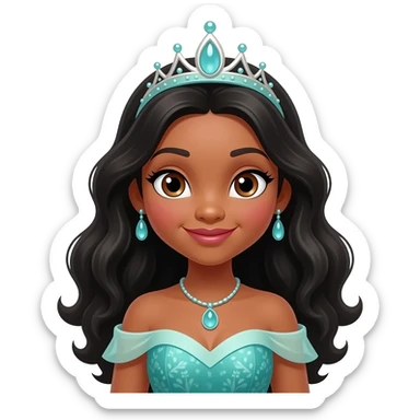 princess tiana sticker