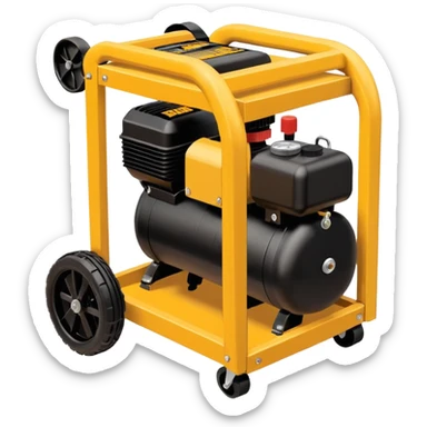 diy air compressor cart plans for dewalt compressor sticker