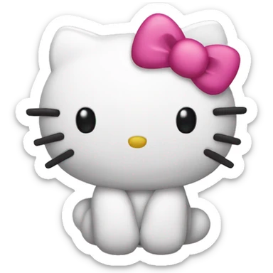 Hello kitty  sticker