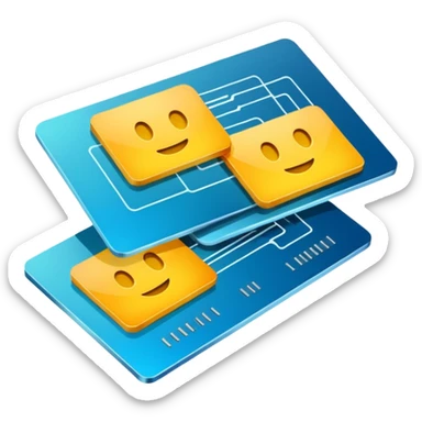 protocole communication entre deux cartes électroniques sticker