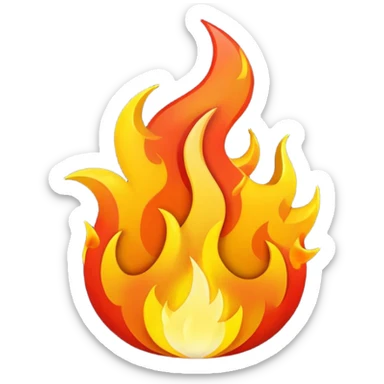 FIRE sticker