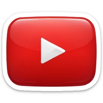 YouTube logo red sticker