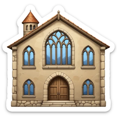 castle big house  sticker