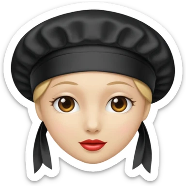 Silk Bonnet emoji  sticker