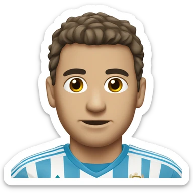 camiseta argentina sticker