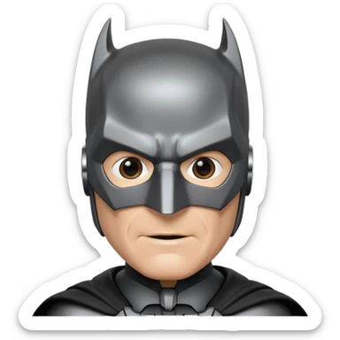 alfred from batman as a AI assitant like ironman's jarvis sticker