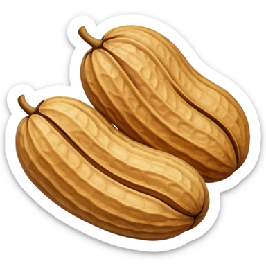 a Peanut emoji sticker
