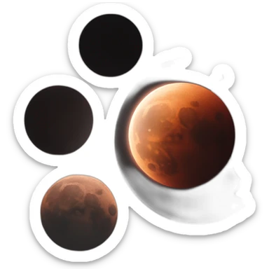 Lunar Eclipse sticker