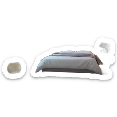 modern bedroom with leds sticker