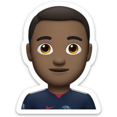 San kogu with PSG jersey sticker