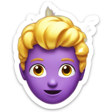 shiny sparks sticker