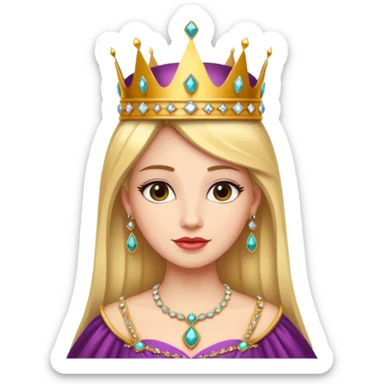 A queen called Dilo sticker