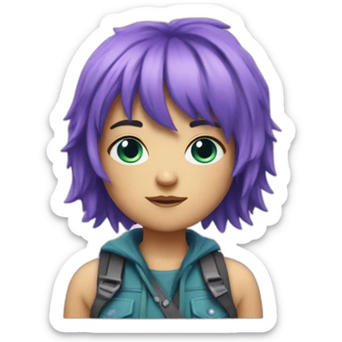ramona flowers emoji sticker