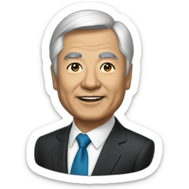 President of Uzbekistan sticker