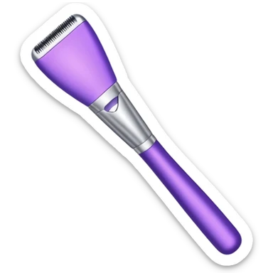 beauty tool purple sticker