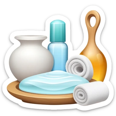 Spa objects sticker