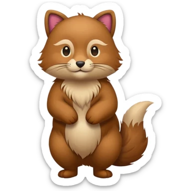 animal oriental béduin sticker