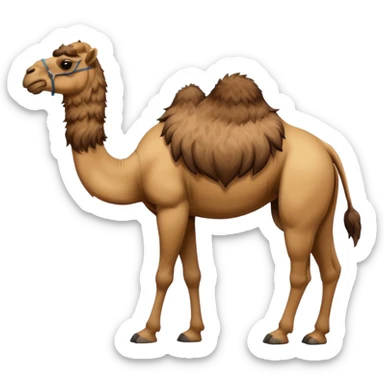 High resolution saudi camel sticker