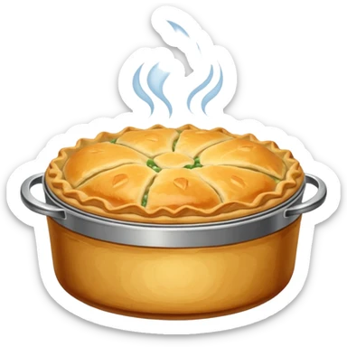 Chicken pot pies sticker