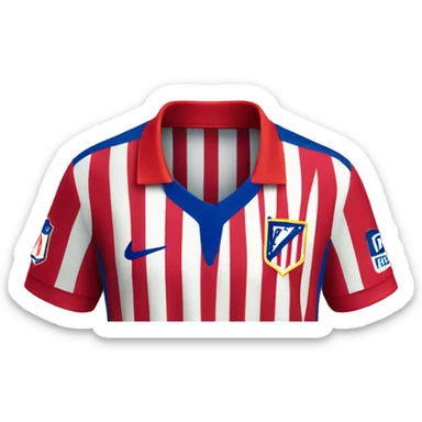 Atletico de madrid shirt sticker