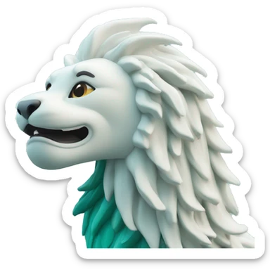 Singapore Merlion sticker