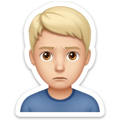 ich habe Angst vor dem ergebniss vom Test heute sticker