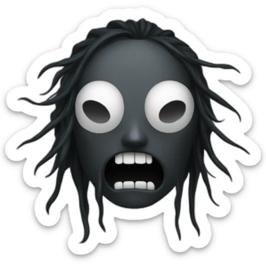 black-metal-water sticker